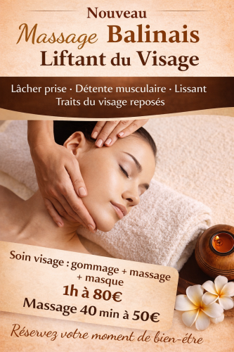 Massage Balinais Liftant du visage