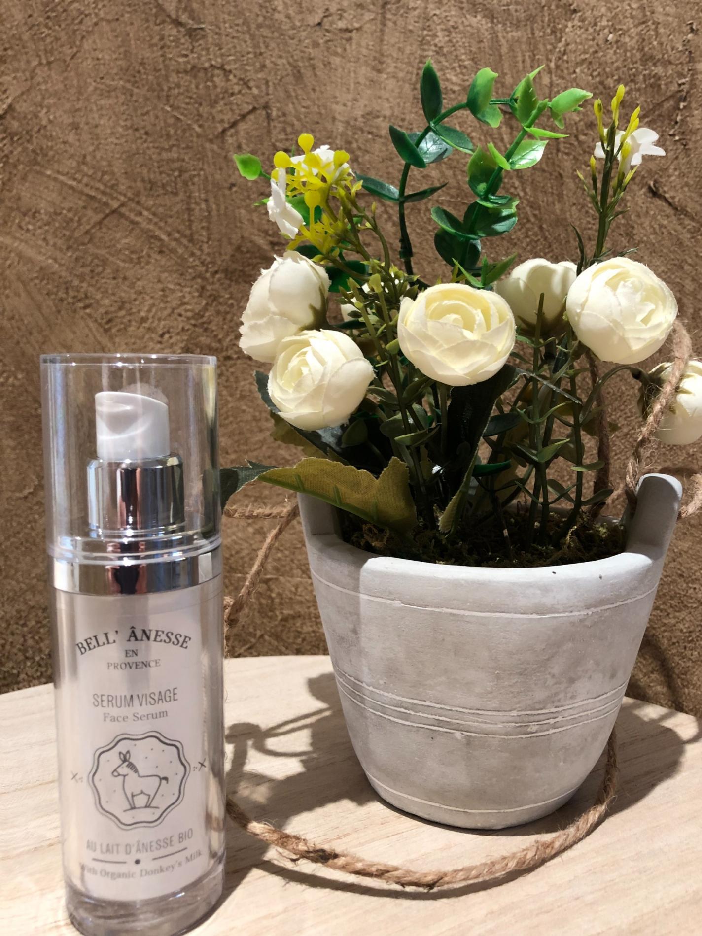 Sérum visage au lait d'ânesse